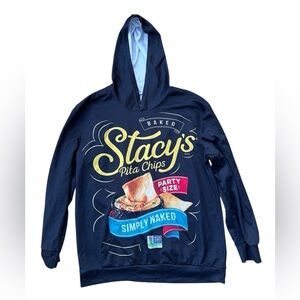 Stacy’s Pita Chips Hoodie Size XL Funny Novelty Sweatshirt Relaxation